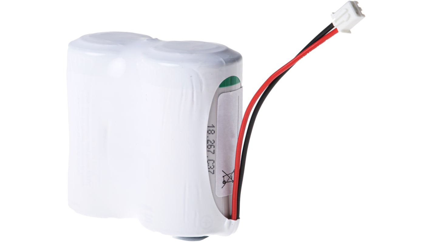 Batteria interna Siemens FDK-087L4150 per contatori acqua MAG 8000, durata fino a 6 anni, ricambio compatibile.