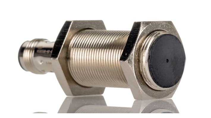 Sensore di prossimità cilindrico PNP Omron E2B-M18KS08-M1-B1, dimensione M18, rilevamento 8 mm, IP67, alimentazione 12-24 V c.c.