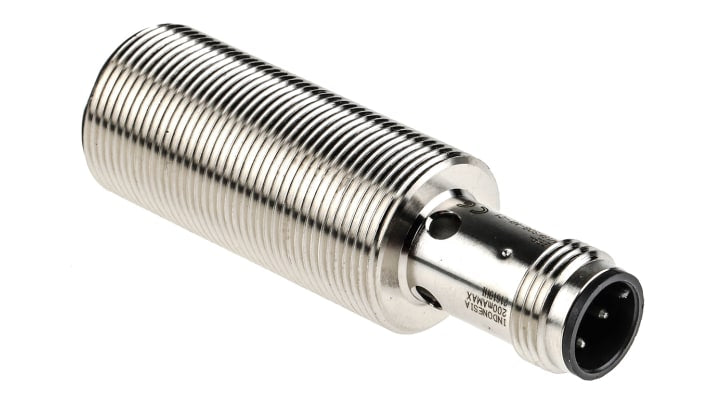 Omron E2B-M18KS08-M1-C1, sensore di prossimità induttivo cilindrico NPN M18, rilevamento 8 mm, IP67, alimentazione 12-24 V c.c.