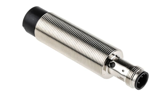 Omron E2B-M18LN16-M1-B1, sensore di prossimità induttivo cilindrico PNP M18, rilevamento 16 mm, IP67, connettore M12.