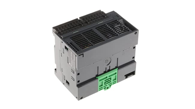 Schneider Electric TM221C24T CPU PLC Modicon M221, 24 I/O, prestazioni elevate e affidabilità per l'automazione industriale.