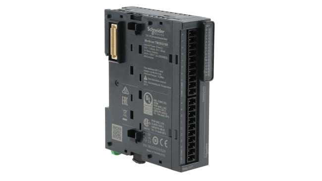 Modulo I/O PLC Schneider Electric TM3DQ16R per Modicon M221, M241, M251 - 240V AC, 30V DC - Automazione industriale e robotica.