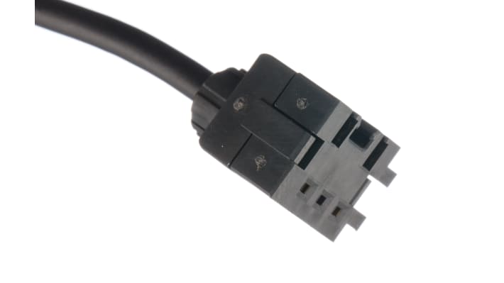 Cavo e connettore Panasonic CN-73-C2, 2m, per collegamento maschio con sensori della Serie GA-311 GH.