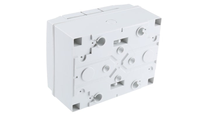 ABB Unità per utenze civili, 4 vie, corrente massima 63 A, grado di protezione IP65, dimensioni 202 x 152 x 117 mm.