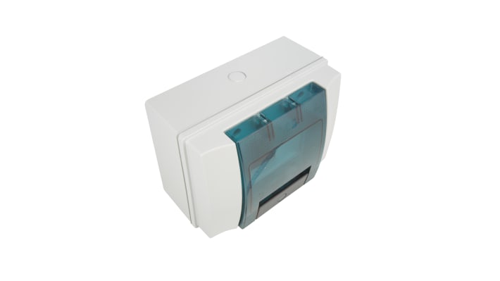 ABB 1SL1200A00 65P04X12, unità di consumo a 4 vie, IP65, dimensioni 202 x 152 x 117 mm, montaggio a parete.