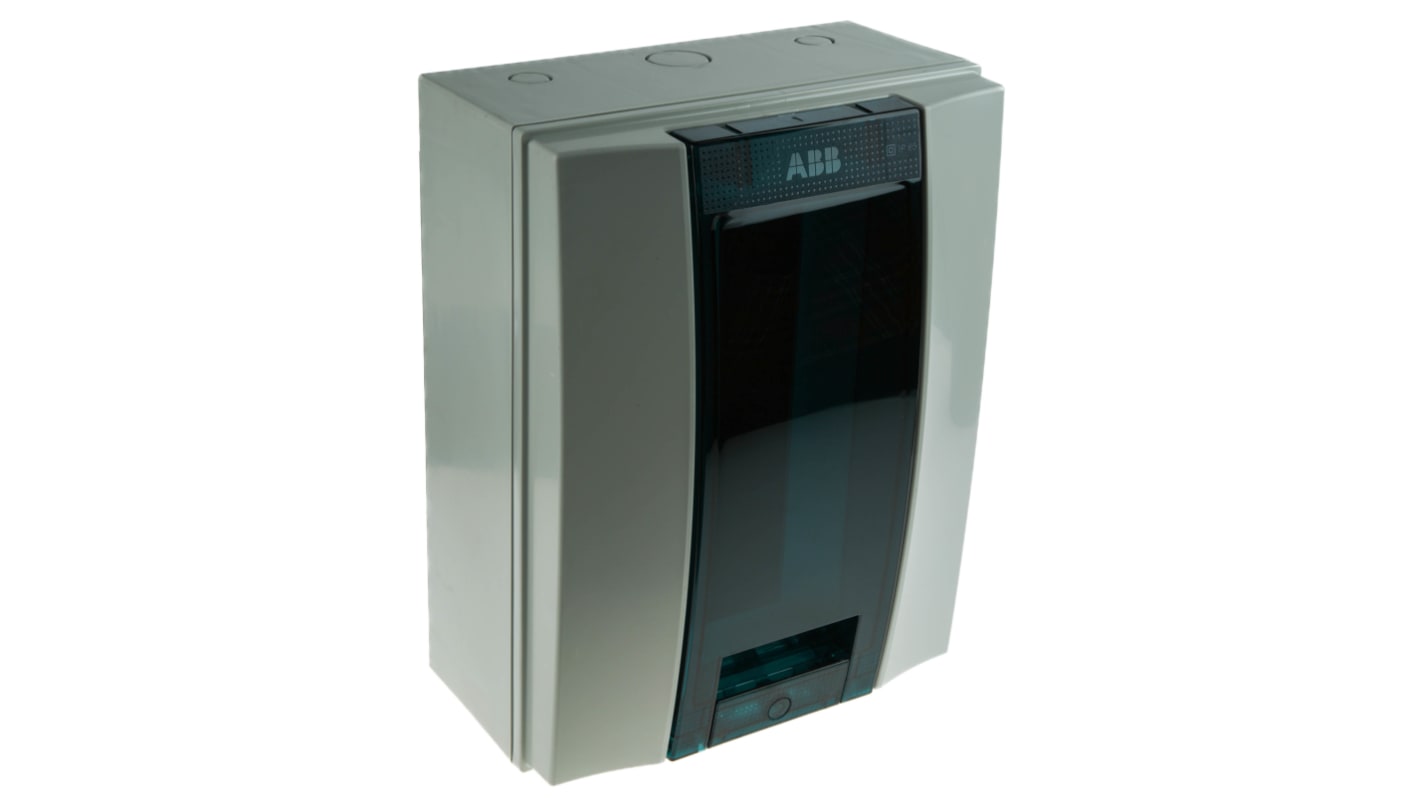 ABB 1SL1202A00, centralino in plastica 12 vie, dimensioni 250 x 320 x 155 mm, grado di protezione IP65, adatto per utenze civili.