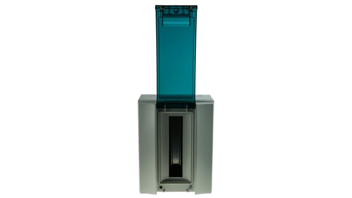ABB 1SL1202A00, centralino in plastica 12 vie, dimensioni 250 x 320 x 155 mm, grado di protezione IP65, adatto per utenze civili.
