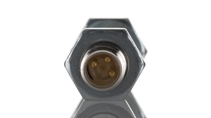 Sensore di prossimità cilindrico BALLUFF BES M08MI-PSC15B-S49G, PNP, 1,5 mm, IP67, 12-30 V c.c., montaggio a filo.