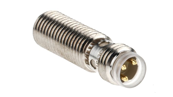 Sensore di prossimità induttivo BALLUFF BES M08EC-PSC15B-S49G, PNP, M8, rilevamento 1,5 mm, IP68, acciaio inox.