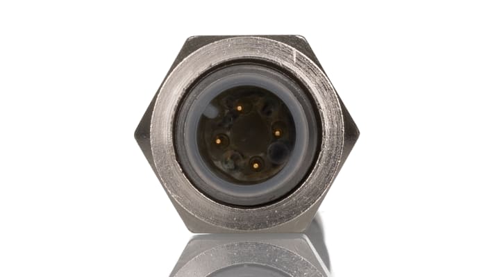 Sensore di prossimità induttivo cilindrico PNP BALLUFF BES 516-300-S249-S4-D, M12, IP68, rilevamento 1,5 mm, montaggio a filo.