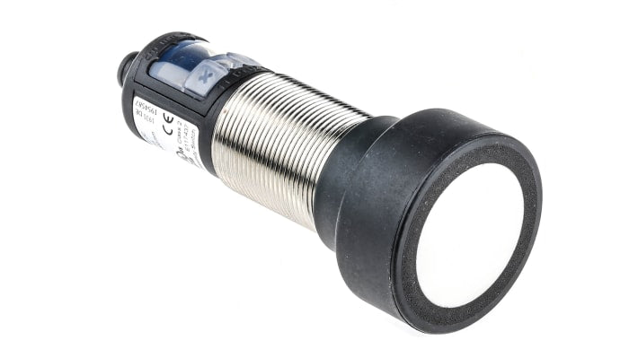 BALLUFF BUS M30M1-PPX-35/340-S92K, sensore di prossimità cilindrico PNP, ultrasuoni, gamma 350-5000 mm, IP67, M30.