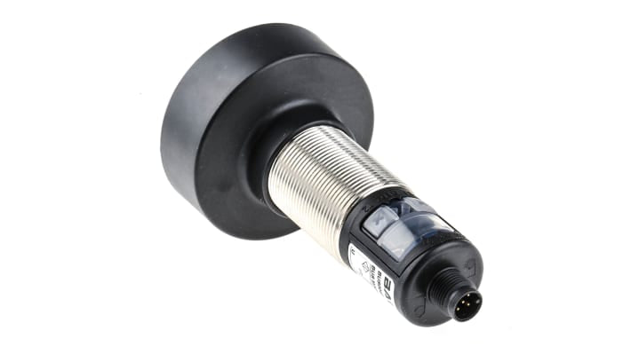 Sensore di prossimità cilindrico BALLUFF BUS M30M1-PPX-60/600-S92K, rilevamento da 600 a 6000 mm, connettore M12, IP67.