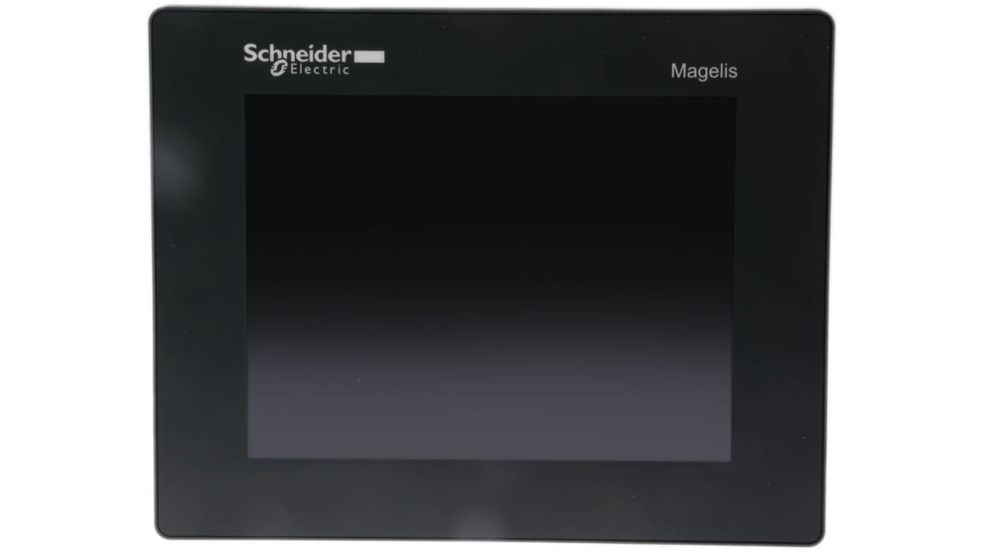 Schneider Electric HMIS85, display HMI touchscreen da 5,7 pollici per il controllo di macchinari industriali, risoluzione 320 x 240 pixel.