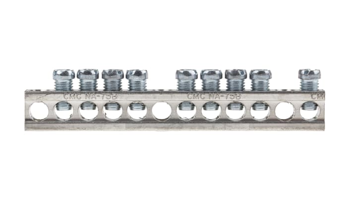 Kit barra messa a terra Schneider Electric PK9GTA per interruttori automatici serie QO, montaggio posteriore su sistemi esistenti.