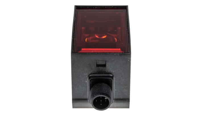 Sensore di distanza Sick DS35-B15821, rettangolare, rilevamento 50 mm-3,1 m, uscita NPN/PNP, montaggio a pannello, IP65/IP67.