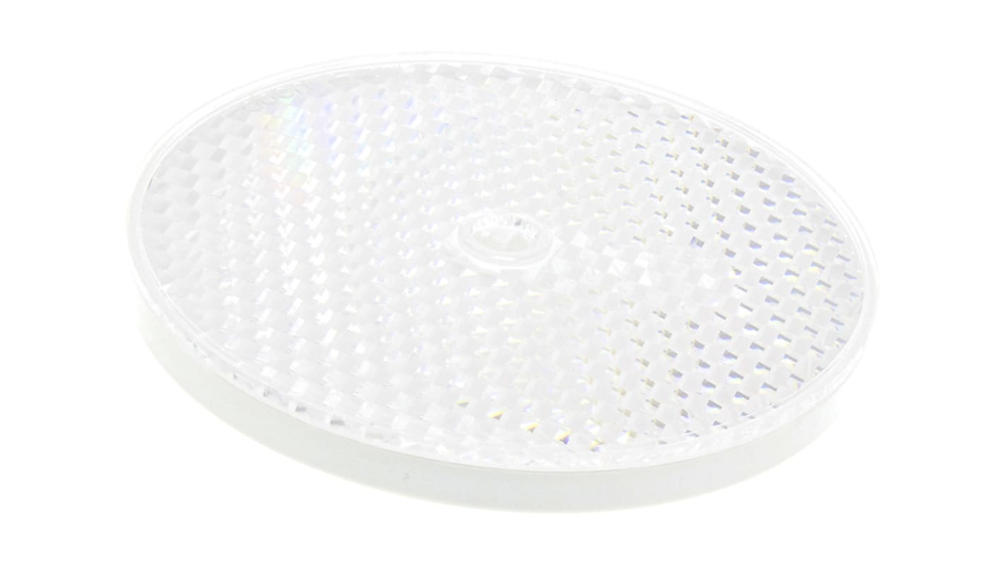 Riflettore Omron E39R7 per sensori fotoelettrici, forma rotonda, compatibile con la serie E3, per rilevamento preciso di oggetti.