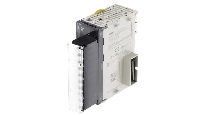 Modulo I/O Omron CJ1WAD04UNL per unità CPU serie CJ1, montaggio a pannello, espansione rapida tramite cavo.