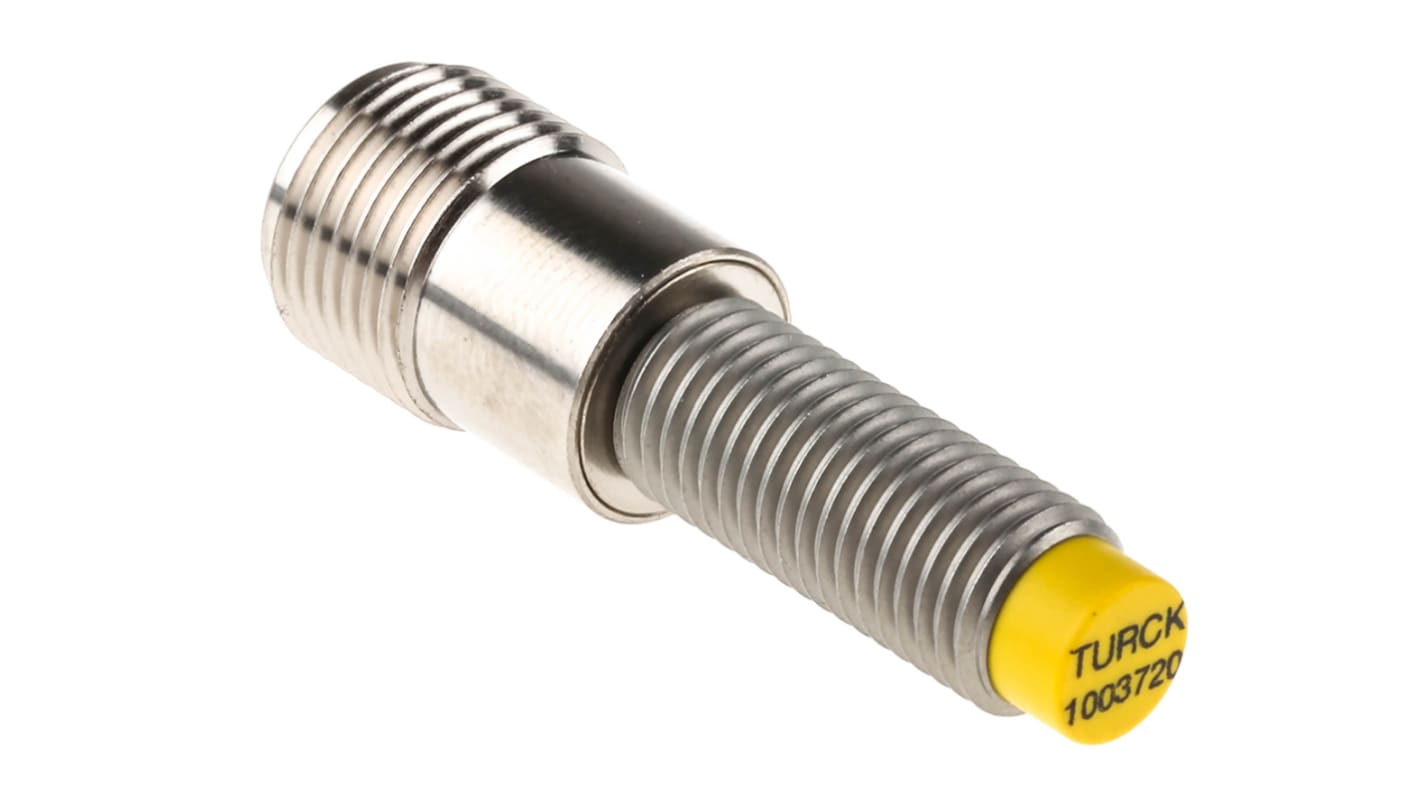 Sensore di prossimità cilindrico Turck Ni3-EG08K-Y1-H1341, NAMUR, M8, rilevamento 3 mm, IP67, connettore M12, temperatura -25°C/+70°C.