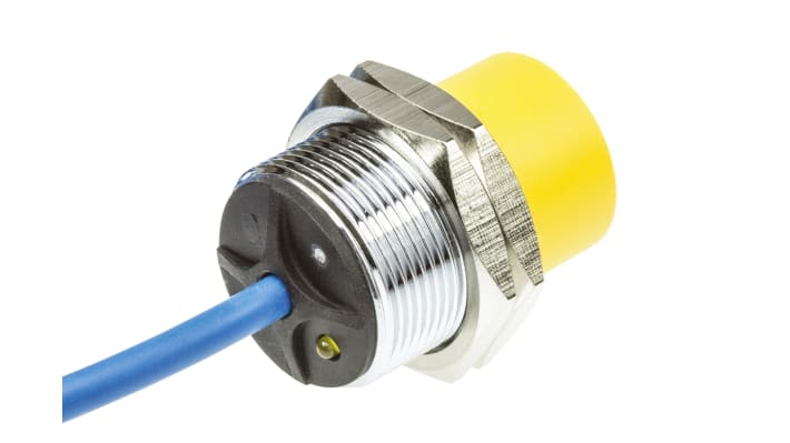Sensore di prossimità cilindrico Turck Ni15-G30-Y1X, M30, uscita NAMUR, rilevamento 15 mm, IP67, temperatura -25°C/+70°C.