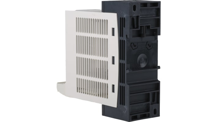 Soft starter Schneider Electric ATS01N125FT, 1 e 3 fasi, potenza 11 kW, corrente 25 A, dimensioni 124x45x131 mm.