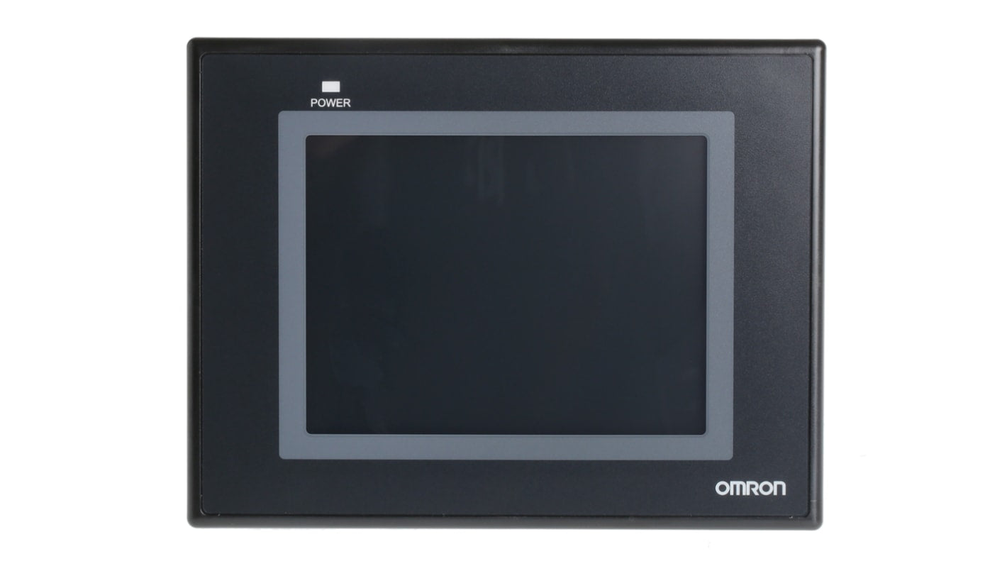 Omron NB5Q-TW01B HMI touch screen 5,6" LCD TFT, risoluzione 320x234 pixel, IP65 - Ideale per l'automazione industriale.