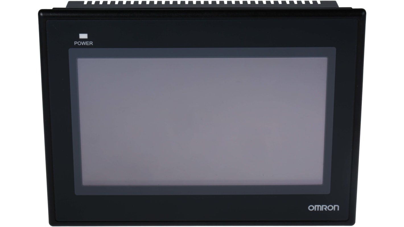 Omron - NB7W-TW01B Display HMI touch screen 7" TFT LCD IP65 con memoria integrata da 128 MB per automazione industriale.