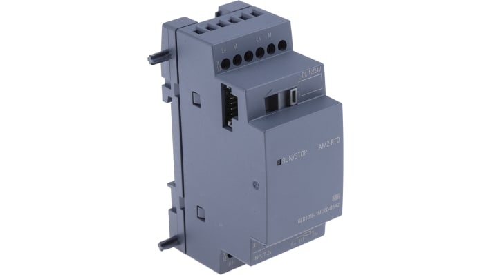 Modulo I/O analogico PT100/1000 per LOGO! Serie 8 - Ingressi: 2. Ideale per monitorare temperature in sistemi automatizzati.