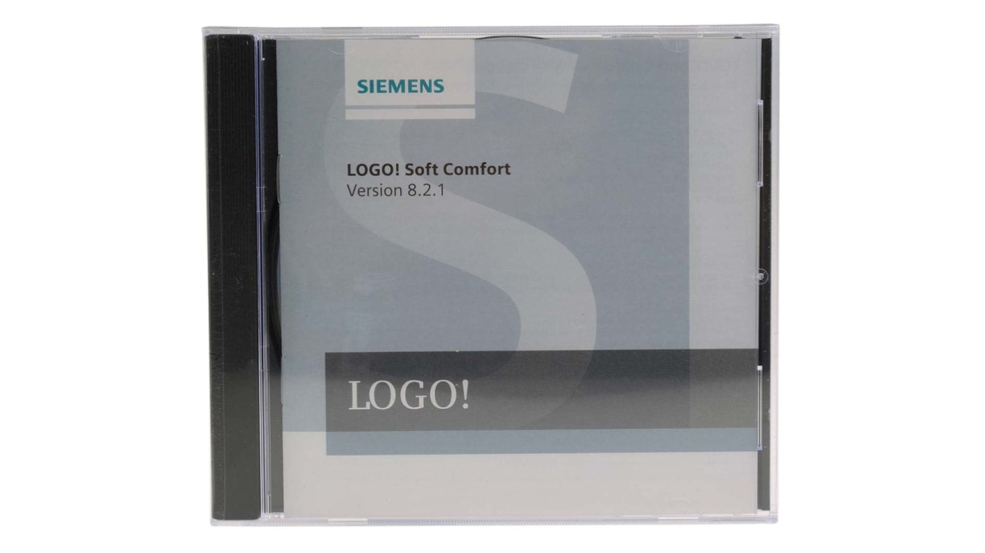 Software di programmazione PLC Siemens LOGO! Soft Comfort V8 - 6ED1058-0BA08-0YA1 per LOGO! Serie 8. Compatibile con Windows, Linux e Mac. Ottimizza l'automazione industriale.