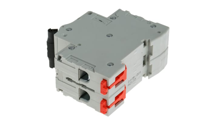 Interruttore magnetotermico Lovato P1MB2PD10, 2 poli, 10A, 10 kA, montaggio su guida DIN, dimensioni 36x86.5x80 mm.