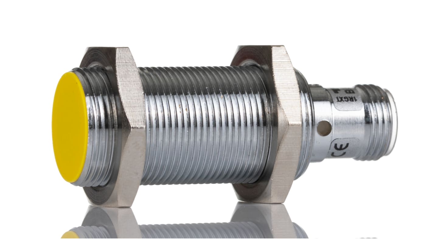 Sensore di prossimità cilindrico Turck Bi5-M18-AP6X-H1141, PNP, M18, rilevamento 5 mm, IP67, montaggio a filo.