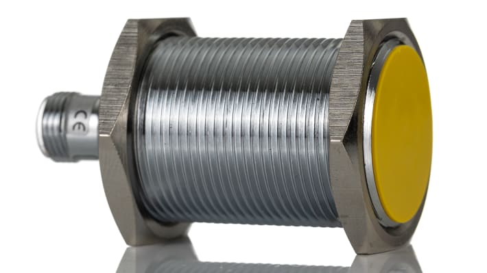 Sensore di prossimità cilindrico PNP Turck BI10-M30-AP6X-H1141, M30, rilevamento 10 mm, IP67, montaggio a filo.