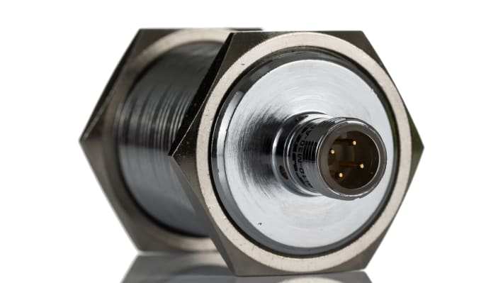 Sensore di prossimità cilindrico PNP Turck BI10-M30-AP6X-H1141, M30, rilevamento 10 mm, IP67, montaggio a filo.