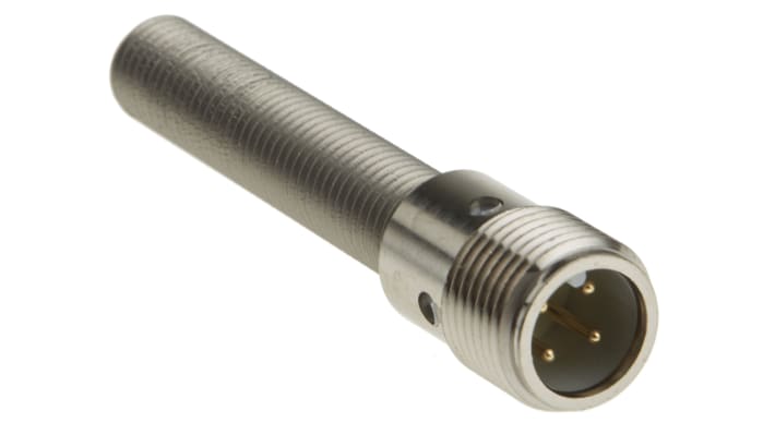 Sensore di prossimità cilindrico PNP M12 Turck Bi2-EG08-VP6X-H1341, rilevamento 2 mm, IP67, alimentazione 10-30 V c.c.