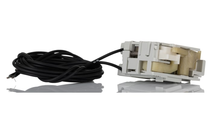 ABB SOR-C XT1..XT4, attivazione shunt 24-30V, dimensioni 60x110x140mm, compatibile con MCB, precablato per ingegneria marina.
