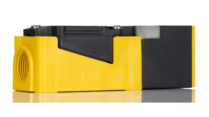 Sensore di prossimità induttivo Turck BI15-CP40-FZ3X2, dimensioni 114x40x40 mm, montaggio a filo, grado di protezione IP67.