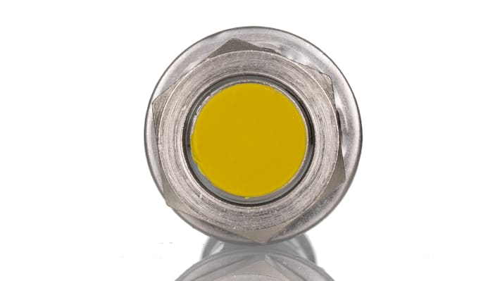 Sensore di prossimità cilindrico Turck Bi4-M12-AP6X-H1141, PNP M12, rilevamento 4 mm, IP67, montaggio a filo, lunghezza 52 mm.