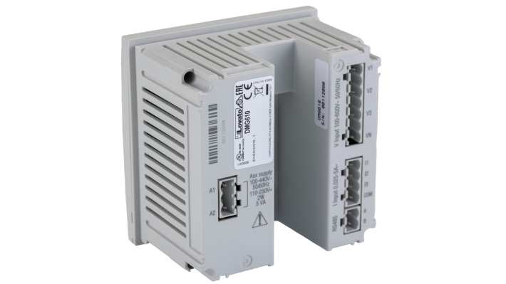 Contatore di energia Lovato DMG610, multimetro digitale 1-2-3 fasi, display LCD, montaggio 96x96 mm, alimentazione 100-440 V c.a.