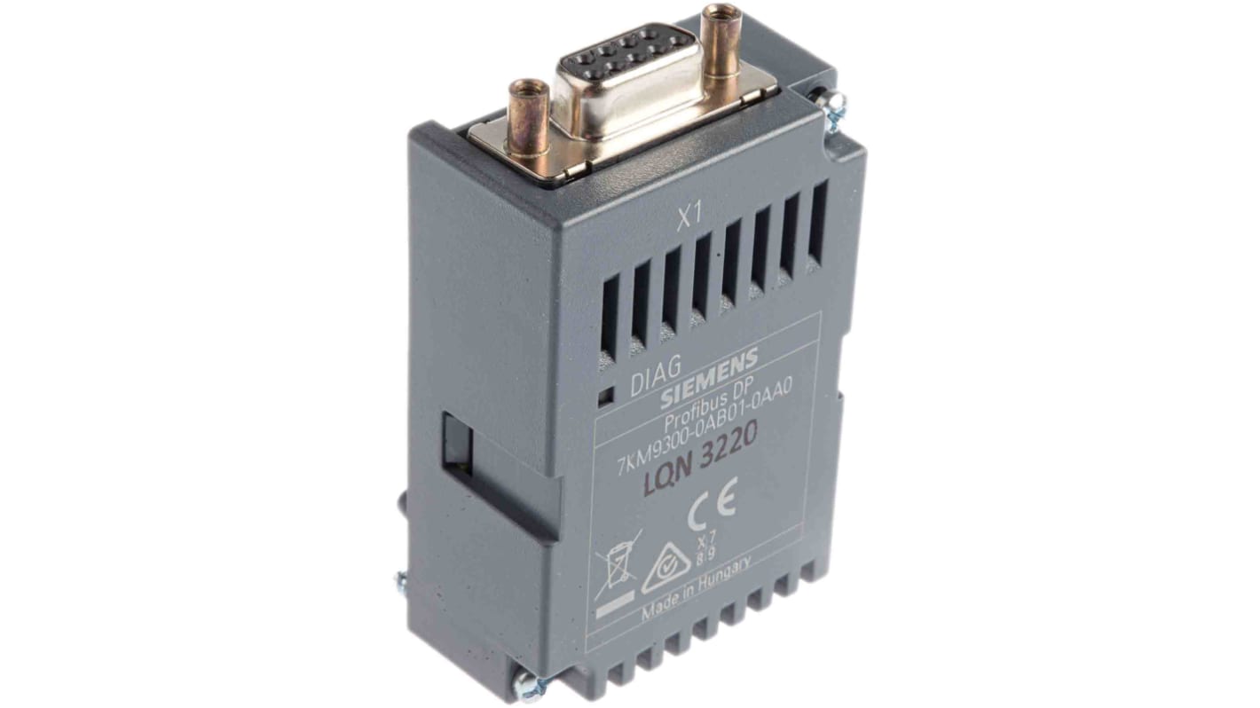 Modulo di espansione PROFIBUS DP per Sentron PAC Siemens 7KM9300-0AB01-0AA0. Ottimizza la misurazione di rete con accessori versatili per configurazioni monofase e multifase.