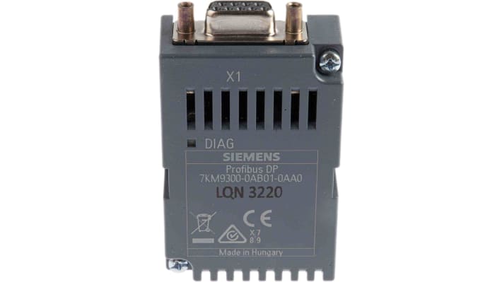 Modulo di espansione PROFIBUS DP per Sentron PAC Siemens 7KM9300-0AB01-0AA0. Ottimizza la misurazione di rete con accessori versatili per configurazioni monofase e multifase.