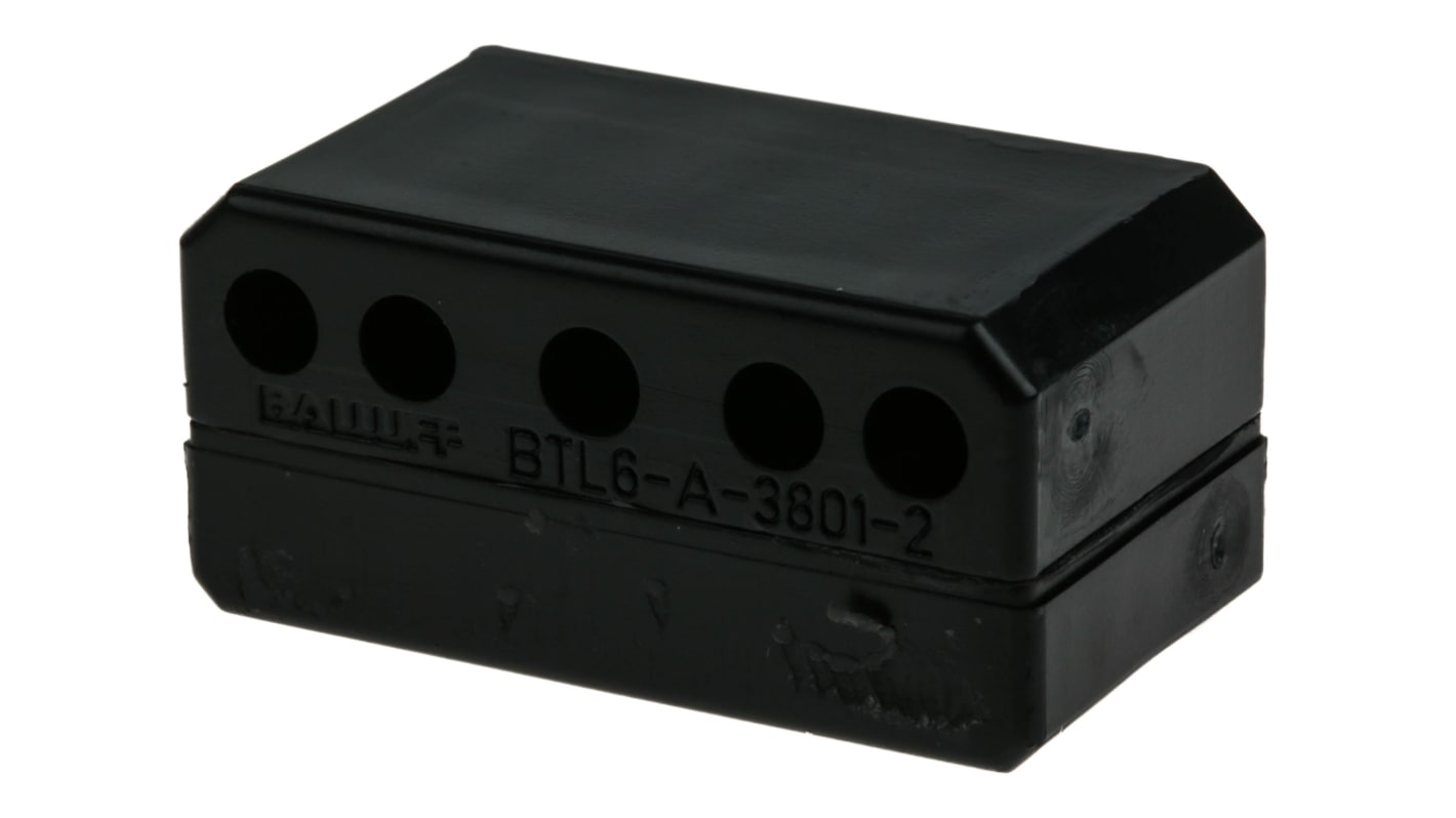 Magnete BALLUFF BTL6-A-3801-2 per trasduttori microimpulsi, forma rettangolare, compatibile con tecnologia magnetostrittiva, progettato per applicazioni industriali.