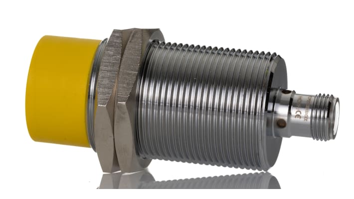 Sensore di prossimità cilindrico Turck NI15-M30E-LIU-H1141, rilevamento 15 mm, alimentazione 15-30 V c.c., grado di protezione IP67.