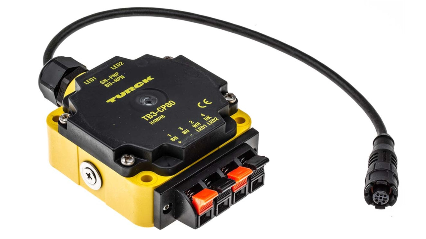 Tester sensore Turck TB3-CP80, unità per verificare la funzionalità di sensori induttivi e capacitivi, alimentazione 18 V c.c.
