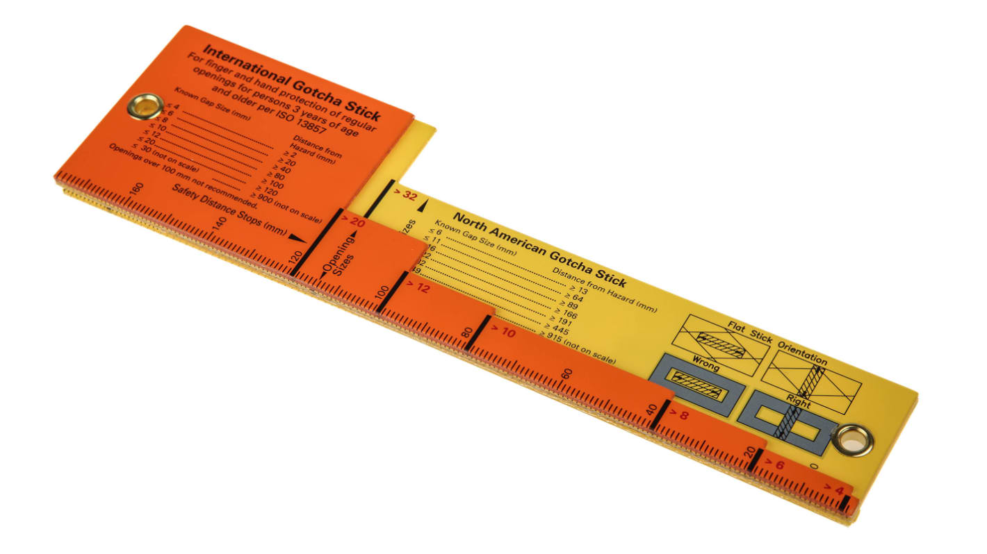 Omron 88050-0090, dispositivo di fissaggio per protezione di macchinari pericolosi, con meccanismo di interblocco robusto.