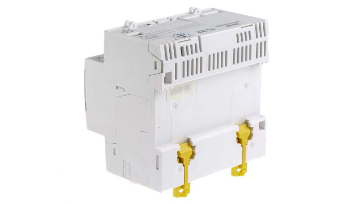 Contatore di energia Schneider Electric Acti 9 iEM3000 A9MEM3210 con display LCD 10 cifre per misurazioni precise e tariffe multiple. Ideale per monitorare il consumo energetico industriale.