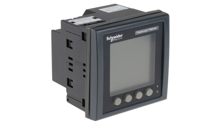 Misuratore di potenza trifase Schneider Electric METSEPM5111 con display LCD - Precisione ±0,5%, ideale per sub-fatturazione e gestione costi.