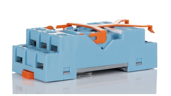 Zoccolo per relè Turck S3-S, connettore femmina 250 V, 10 A, montaggio su guida DIN, 11 contatti, compatibile con serie C3.