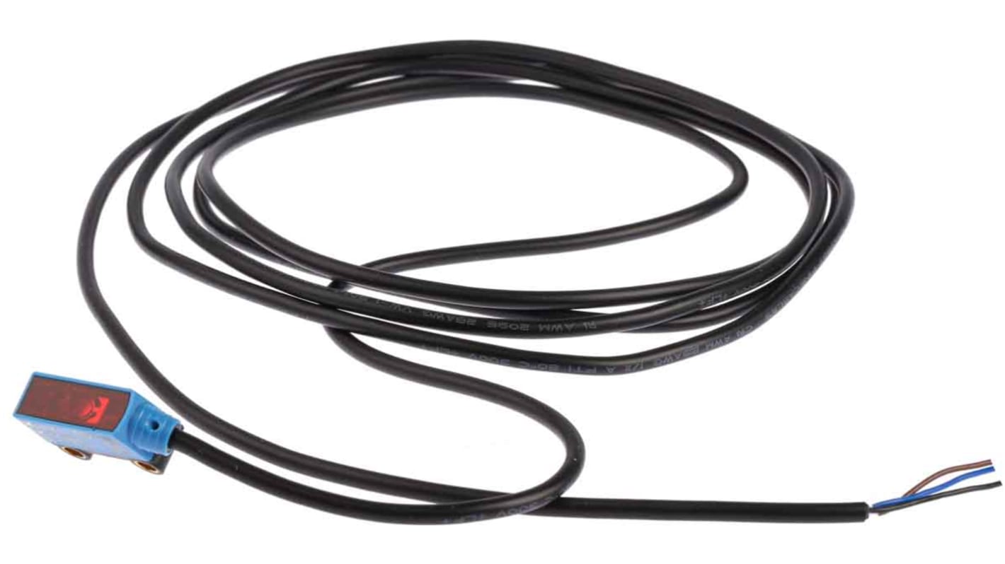 Sensore fotoelettrico rettangolare Sick WL2S-2F1330, rilevamento fino a 1,2 m, montaggio a pannello, grado di protezione IP67.