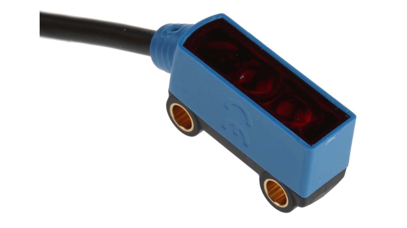 Sensore fotoelettrico rettangolare Sick WTB2S-2P1360, rilevamento 1-66 mm, uscita PNP, montaggio a pannello, IP67.