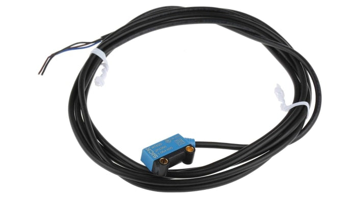 Sensore fotoelettrico rettangolare Sick WTB2S-2P1360, rilevamento 1-66 mm, uscita PNP, montaggio a pannello, IP67.