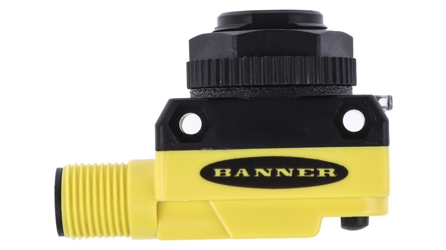 Sensore di prossimità PNP Banner QS18UPAQ8, M18 x 1, rilevamento 50-500 mm, IP67, alimentazione 12-30 V c.c.